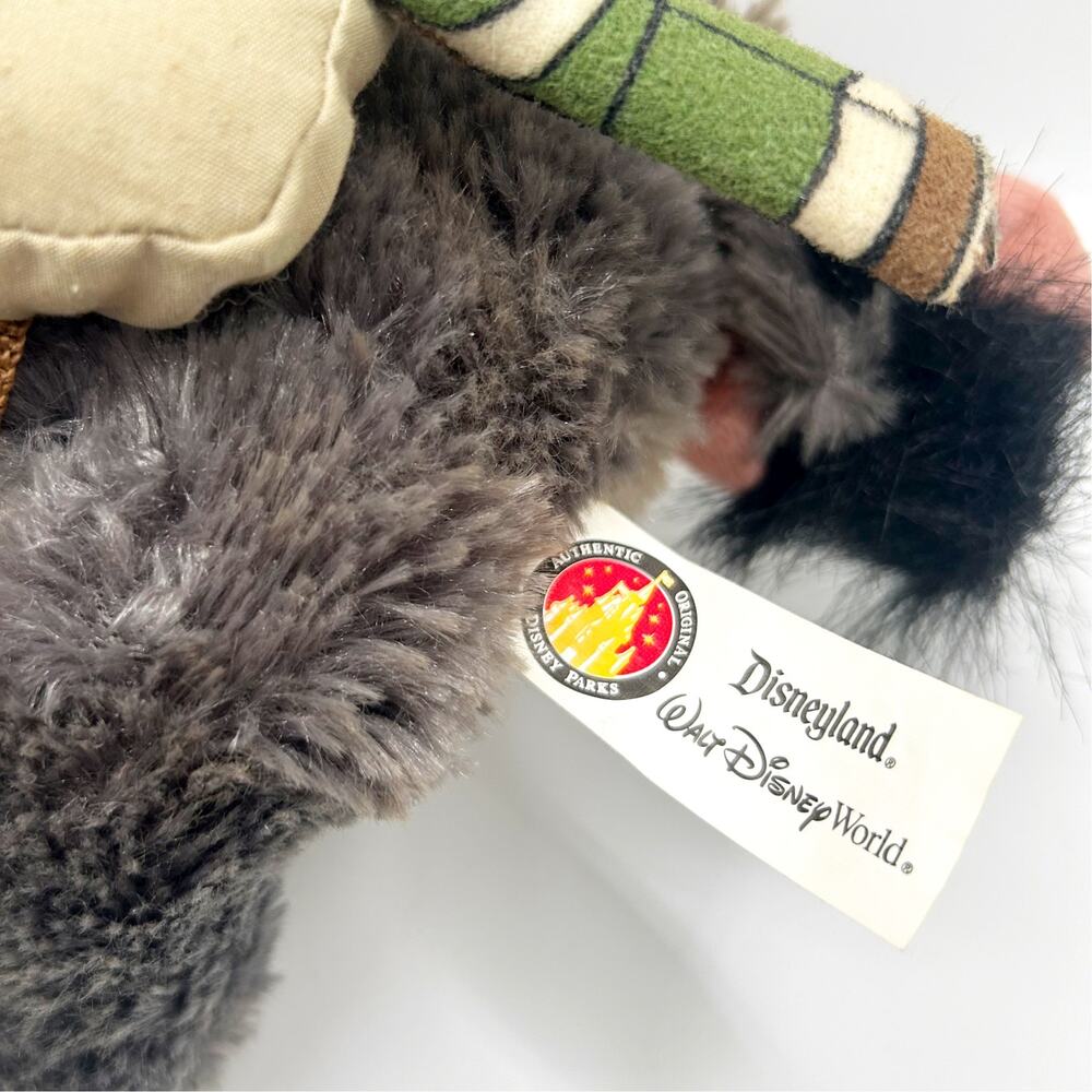 VNTG Walt Disney World Winnie the Pooh Safari Eeyore 8" Plush Animal Kingdom - Picture 5 of 5